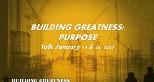 Building Greatness Part 2 : Purpose