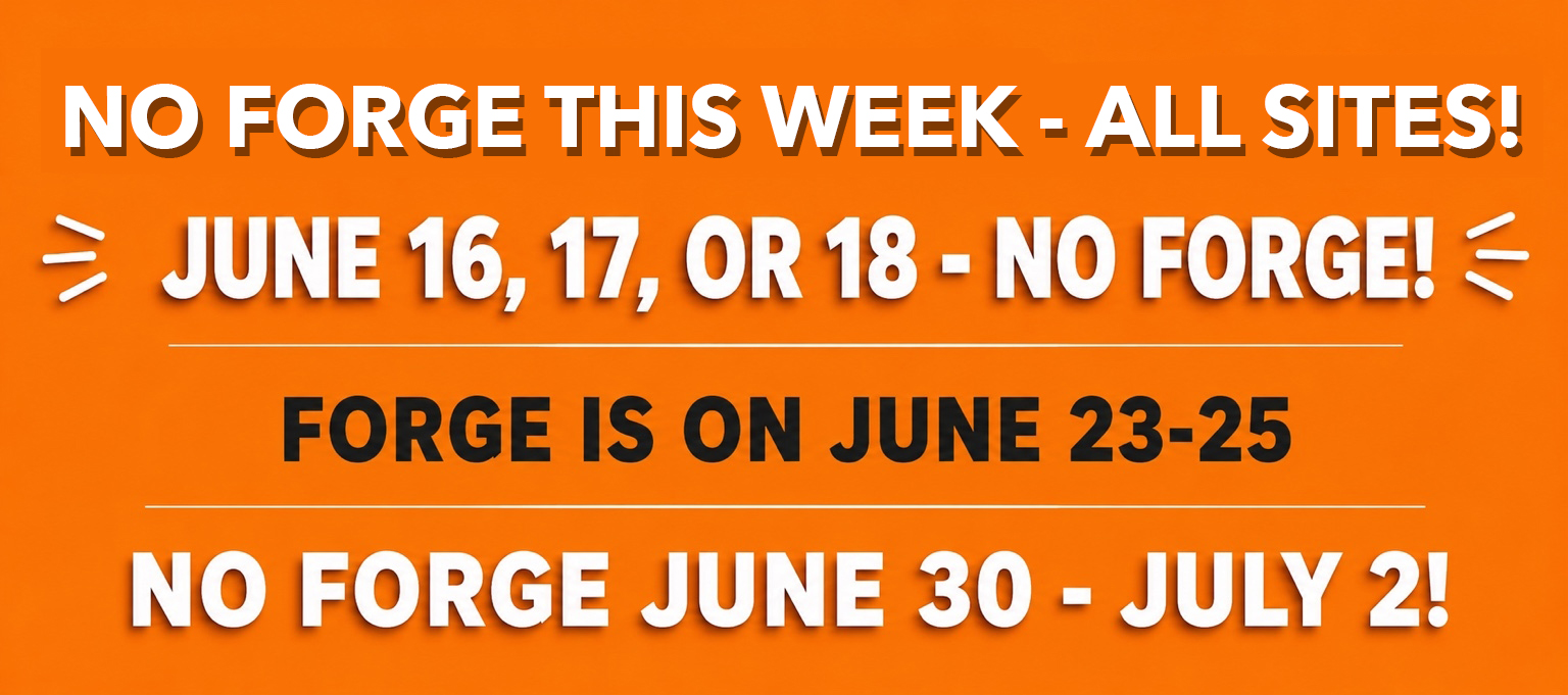 NO FORGE